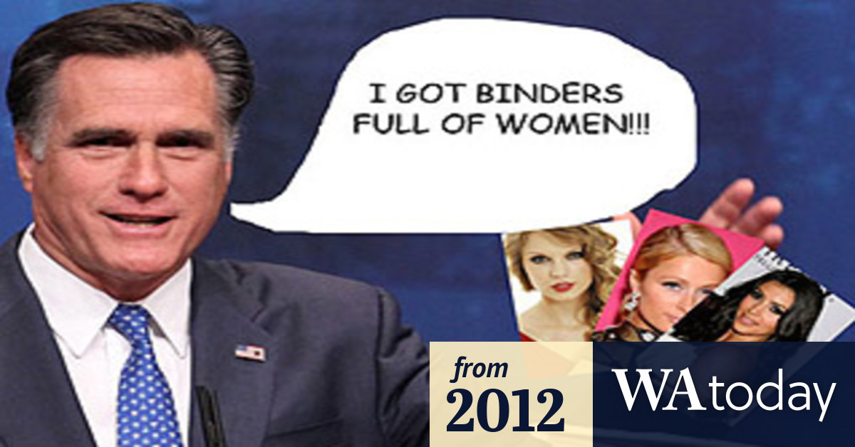 Romney's 'binders full of women' goes viral